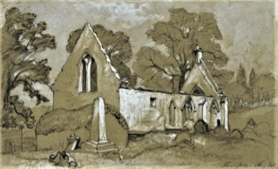 Temple Old Kirk by James Drummond