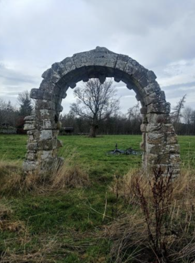 Ruins of Temple House - Scottish history sites